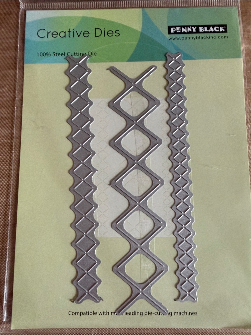Penny Black Steel Die Set - Cross Stitch Borders